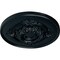 Ekena Millwork Monique Ceiling Medallion (Fits Canopies up to 3 3/4"), Hand-Painted Night Shade, 13 3/4"OD x 1"P CM13MONSF - alternate 2